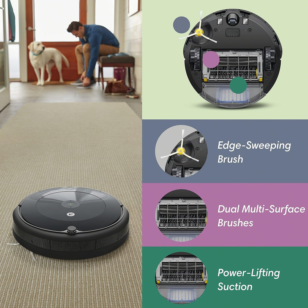 iRobot Roomba 694 Robot Vacuum for Pet Hair, Carpets & Hard Floors Q29016