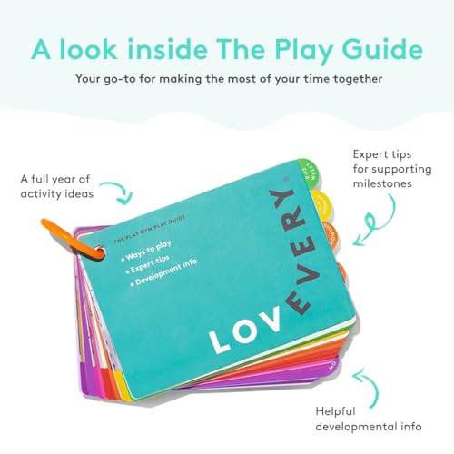 LOVEVERY The Play Gym Stage-Based Developmental Activity Mat for Baby to Toddler O91554