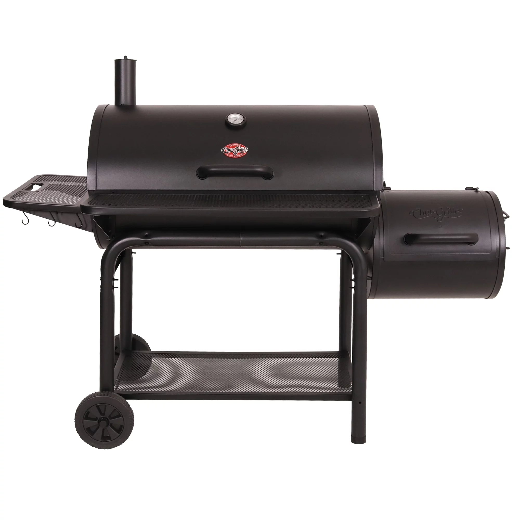 Char-Griller Smokin' Outlaw Charcoal Grill and Offset Smoker