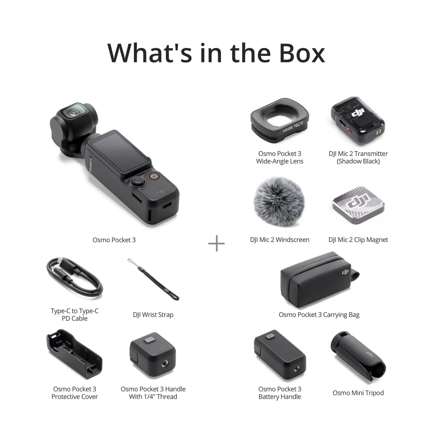DJI Osmo Pocket 3 Creator Combo 4K Handheld Gimbal W9049