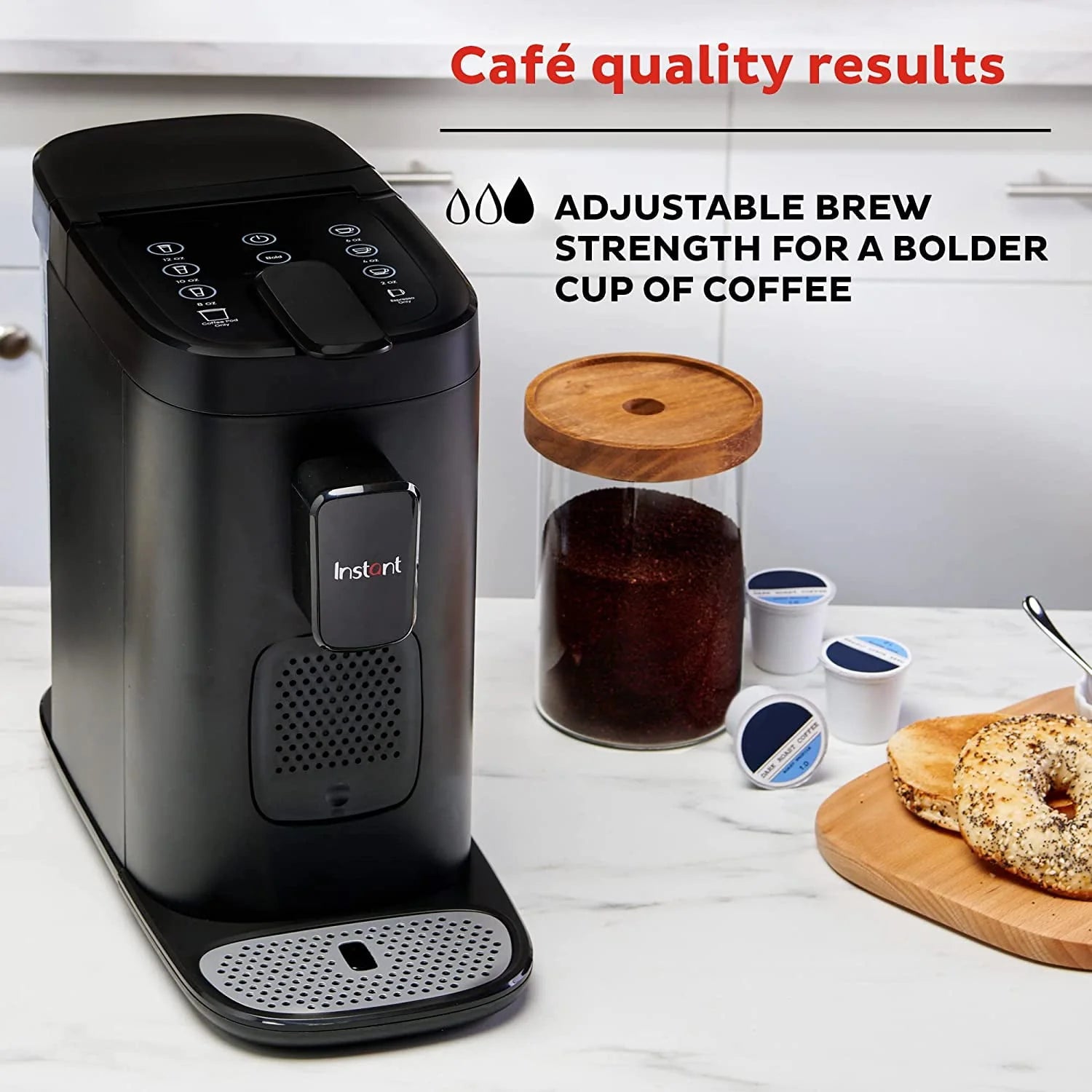 Instant Dual Pod Plus 2-in-1 Coffee and Espresso Maker S943