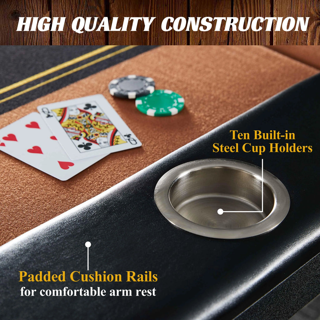 Barrington 10-Player Poker Table Y792819