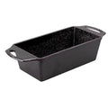 Lodge 10 Inch Pre-Seasoned Cast Iron Loaf Pan with Dual Handles, Black Z31349
