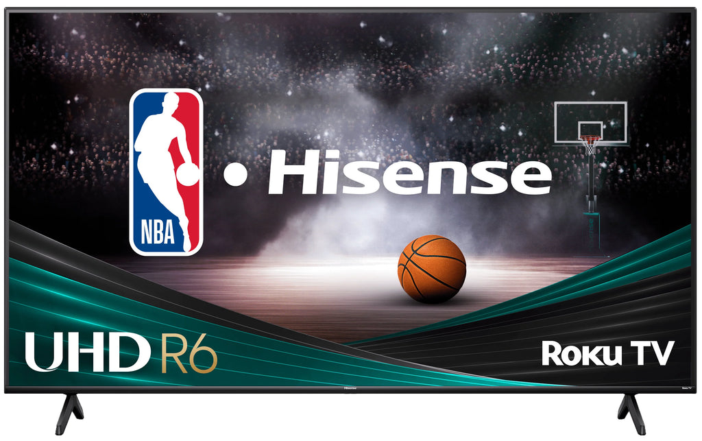 Hisense 58 Class 4K UHD LED LCD Roku Smart TV HDR R6 Series 58R6E3