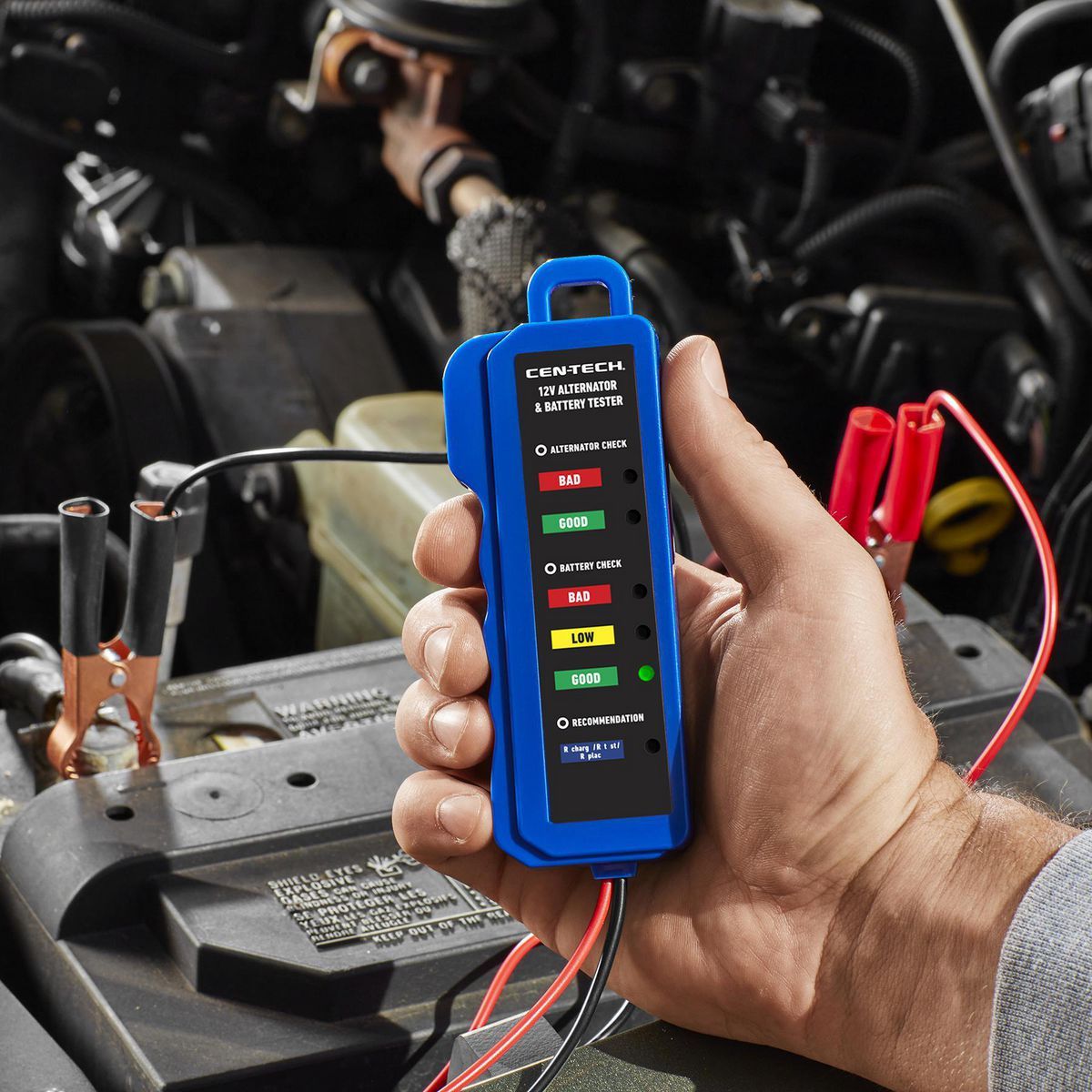 CEN-TECH 12V Alternator/Battery Checker O783