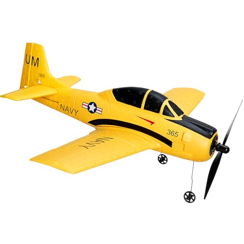 VEVOR RC Plane 2.4GHz 4 Channel T28 Trainer Aircraft with 6-Axis Gyro W54614