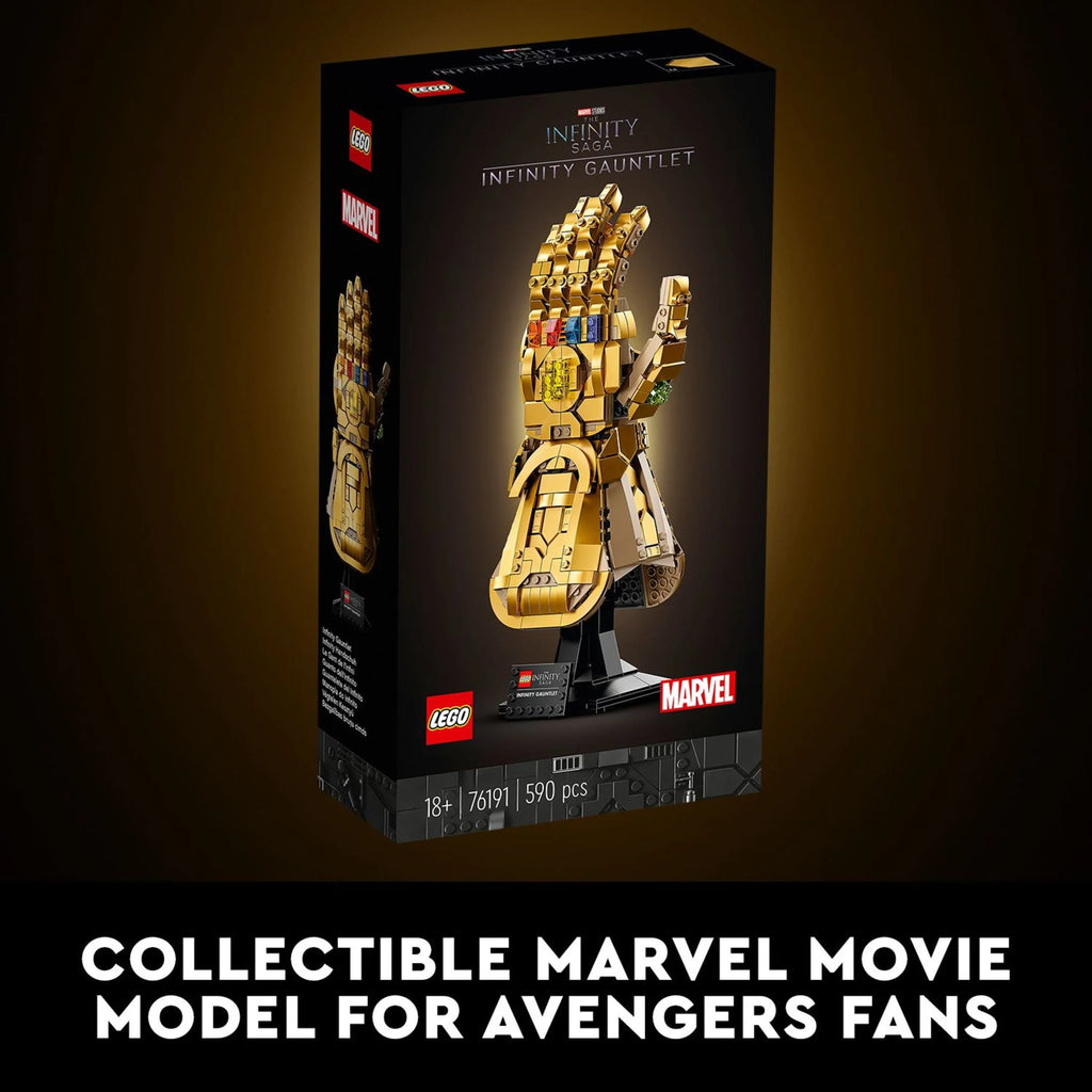 LEGO Marvel Infinity Gauntlet Set 76191 Thanos Glove Building Kit Q407531
