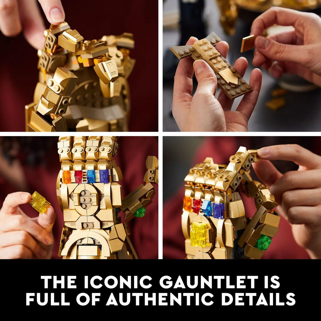 LEGO Marvel Infinity Gauntlet Set 76191 Thanos Glove Building Kit Q407531