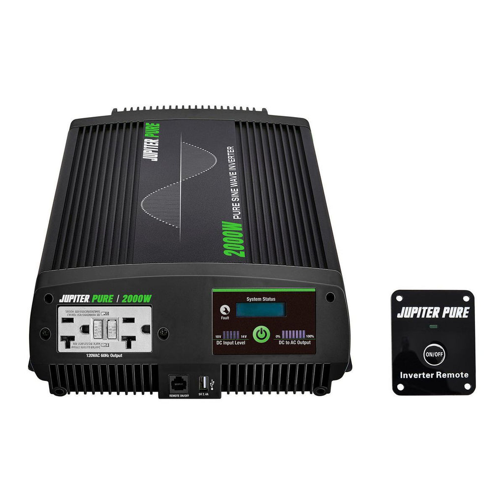 JUPITER PURE 2000 Watt Pure Sine Wave Power Inverter V76288