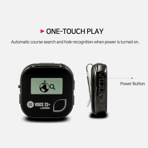 GolfBuddy Voice 2 Golf GPS Rangefinder P410402