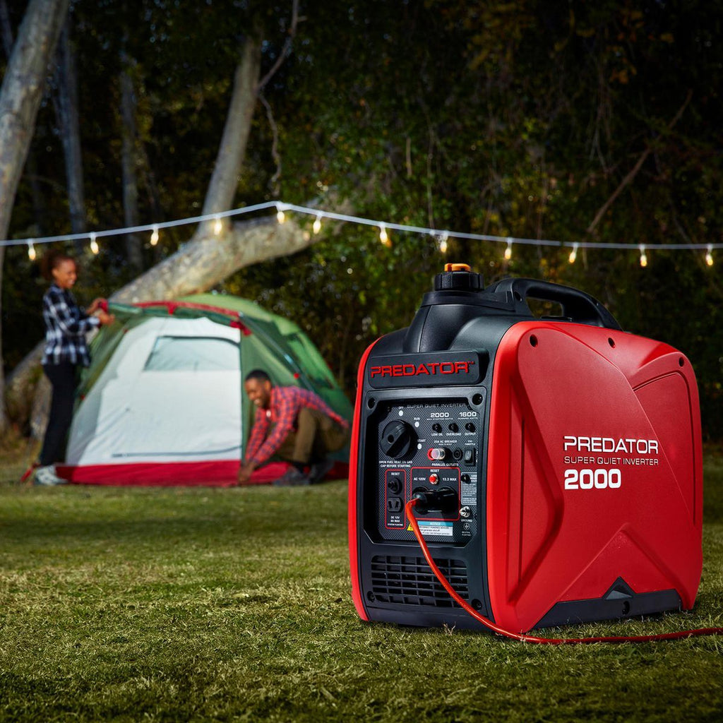 PREDATOR 2000 Watt Super Quiet Inverter Generator with CO SECURE Technology, EPA V276