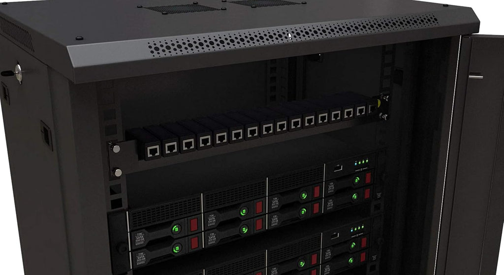 Tupavco TP316 Ethernet Surge Protector 16 Port PoE+ Gigabit Rack Mount Q1440