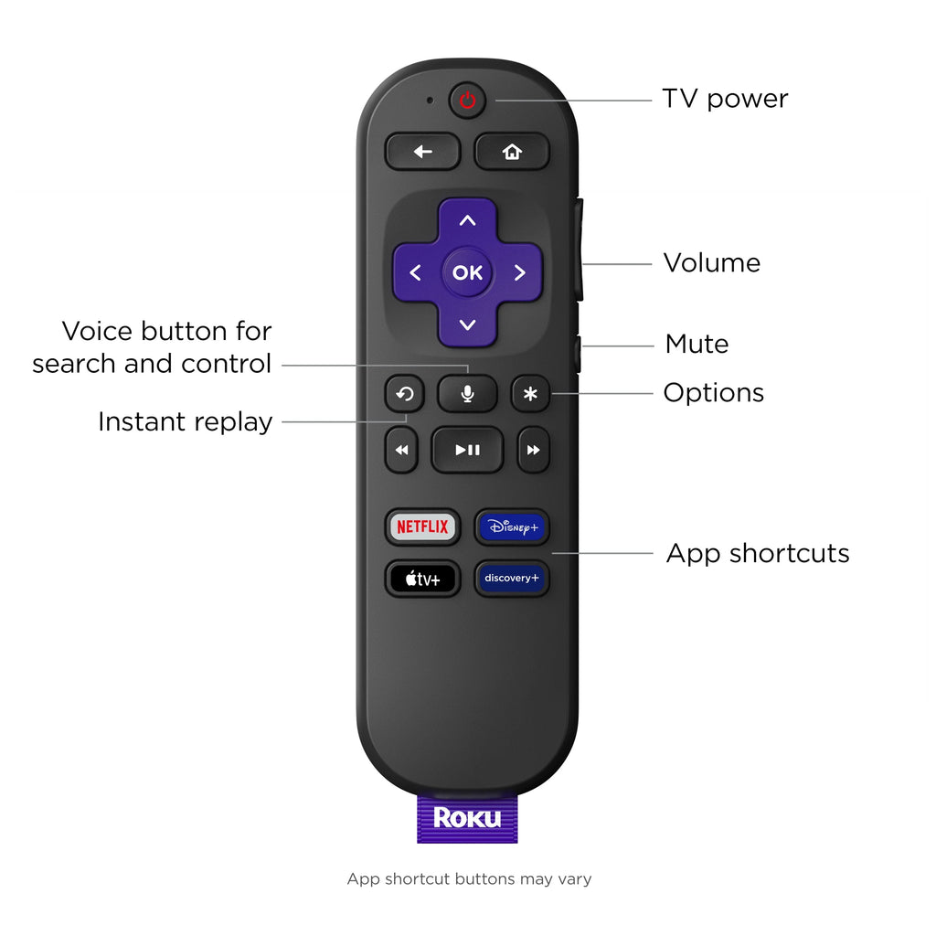 Roku Streaming Stick 4K with Voice Remote and Long-Range Wi-Fi Q53398