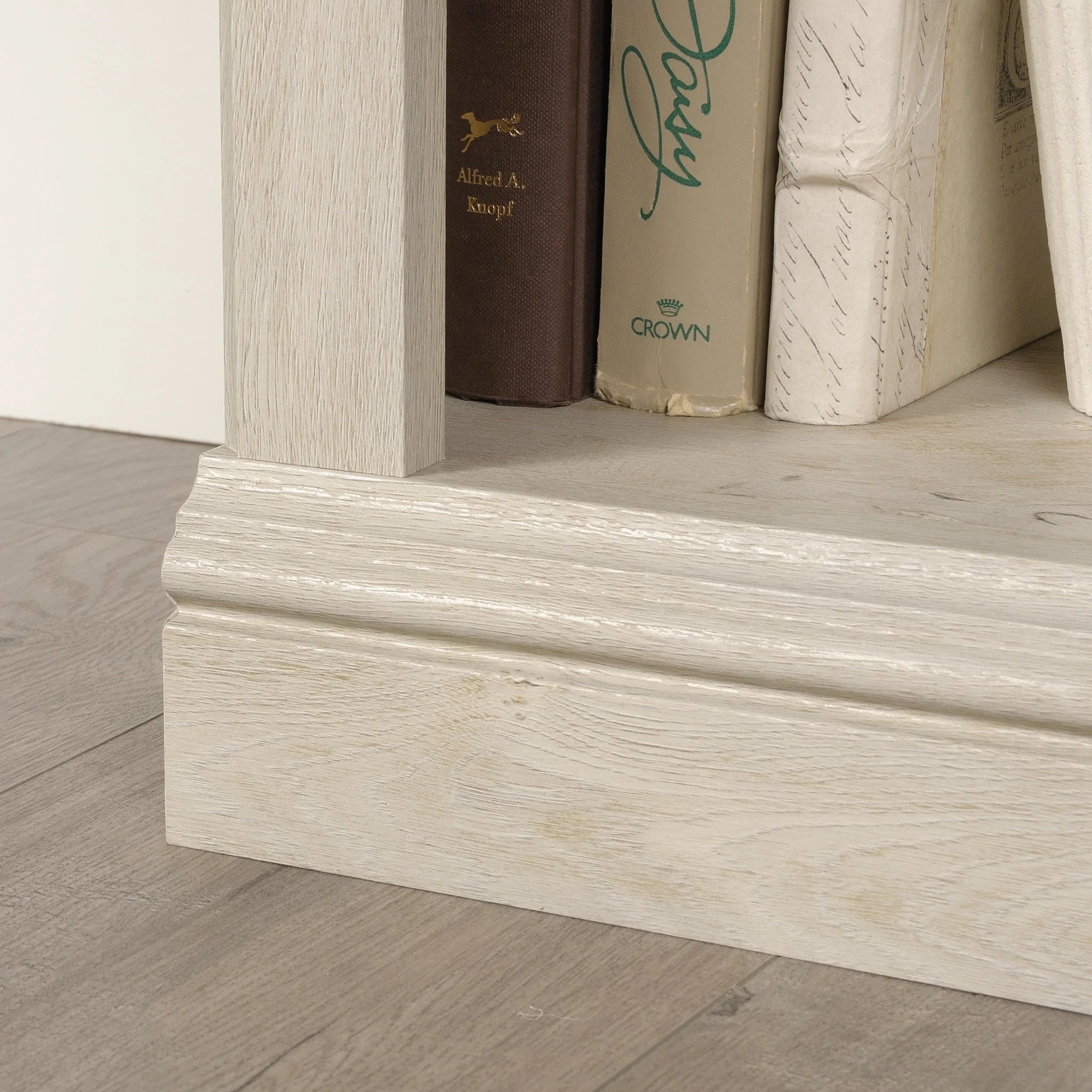 Sauder Select 5-Shelf Bookcase, Chalked Chestnut Finish O1929