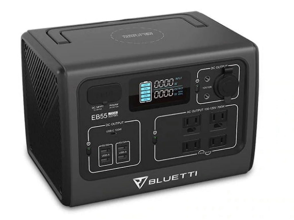 BLUETTI EB55 Portable Power Station 700W 537Wh Q622