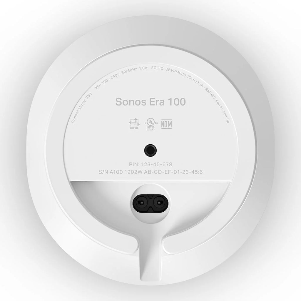 Sonos Era 100 Voice-Controlled Wireless Smart Speaker (Black) E65160
