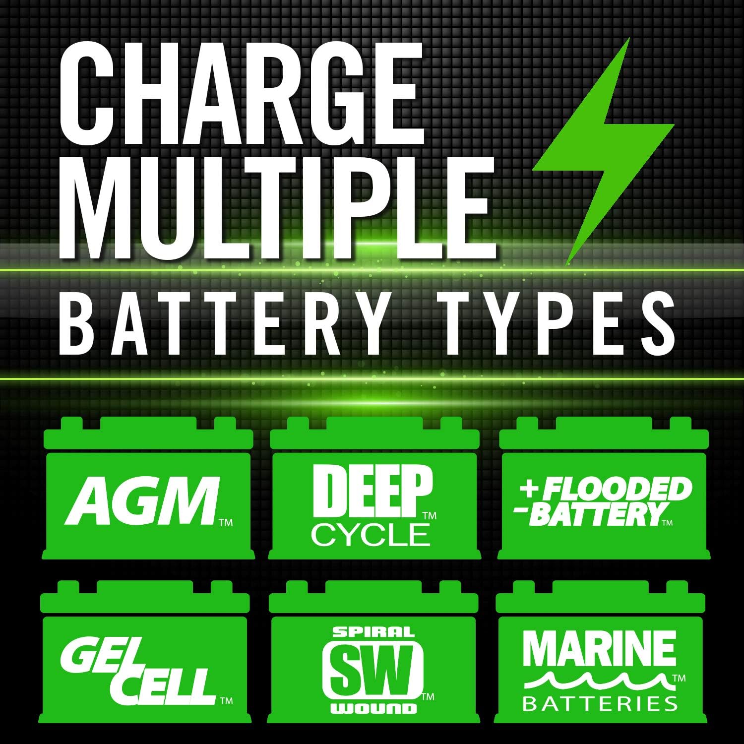 Clore Automotive PL2320 20-Amp Smart Charger, 6V and 12V Battery Maintainer P824