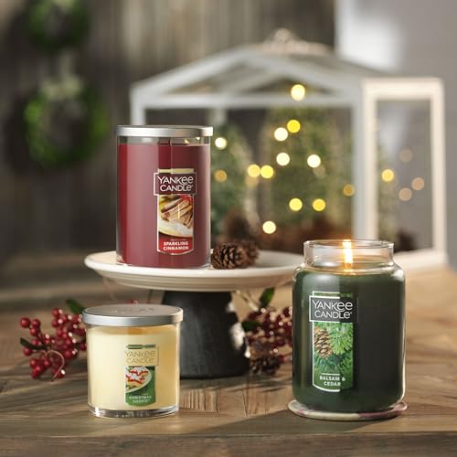 Yankee Candle Balsam & Cedar 22oz Large Jar Scented Candle K561
