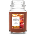 Yankee Candle Sugared Cinnamon Apple Scented Candle, 22oz Large Jar V569036