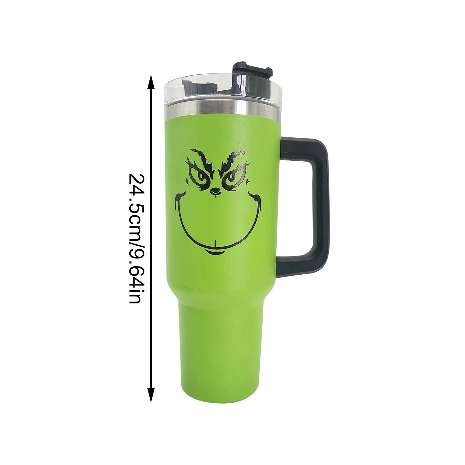 DJKDJL 40 OZ Insulated Tumbler with Handle Stainless Steel Travel Mug O613