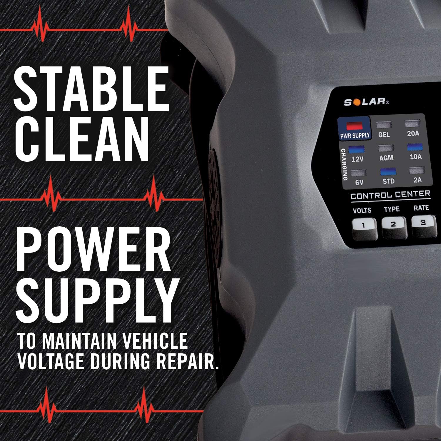 Clore Automotive PL2320 20-Amp Smart Charger, 6V and 12V Battery Maintainer P824