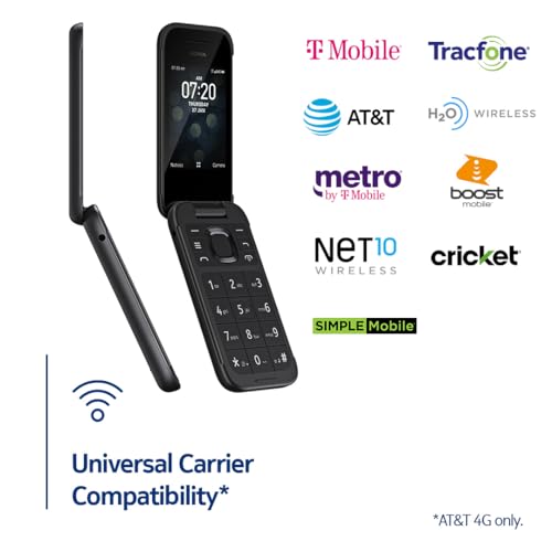 Nokia 2780 Flip Unlocked Black D528114