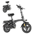 Folding Electric Bike for Adults, 400W (Peak 500W) Motor,23MPH Max Speed Foldable Electric Bicycles,14" Ebike, 48V12AH Battery 35 Miles PAS Range Mini E Bikes for Adults and Teens