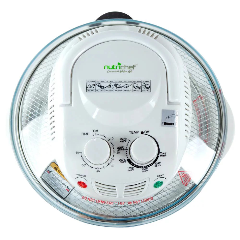 Nutrichef Halogen Oven Air Fryer Infrared Convection Cooker W10323