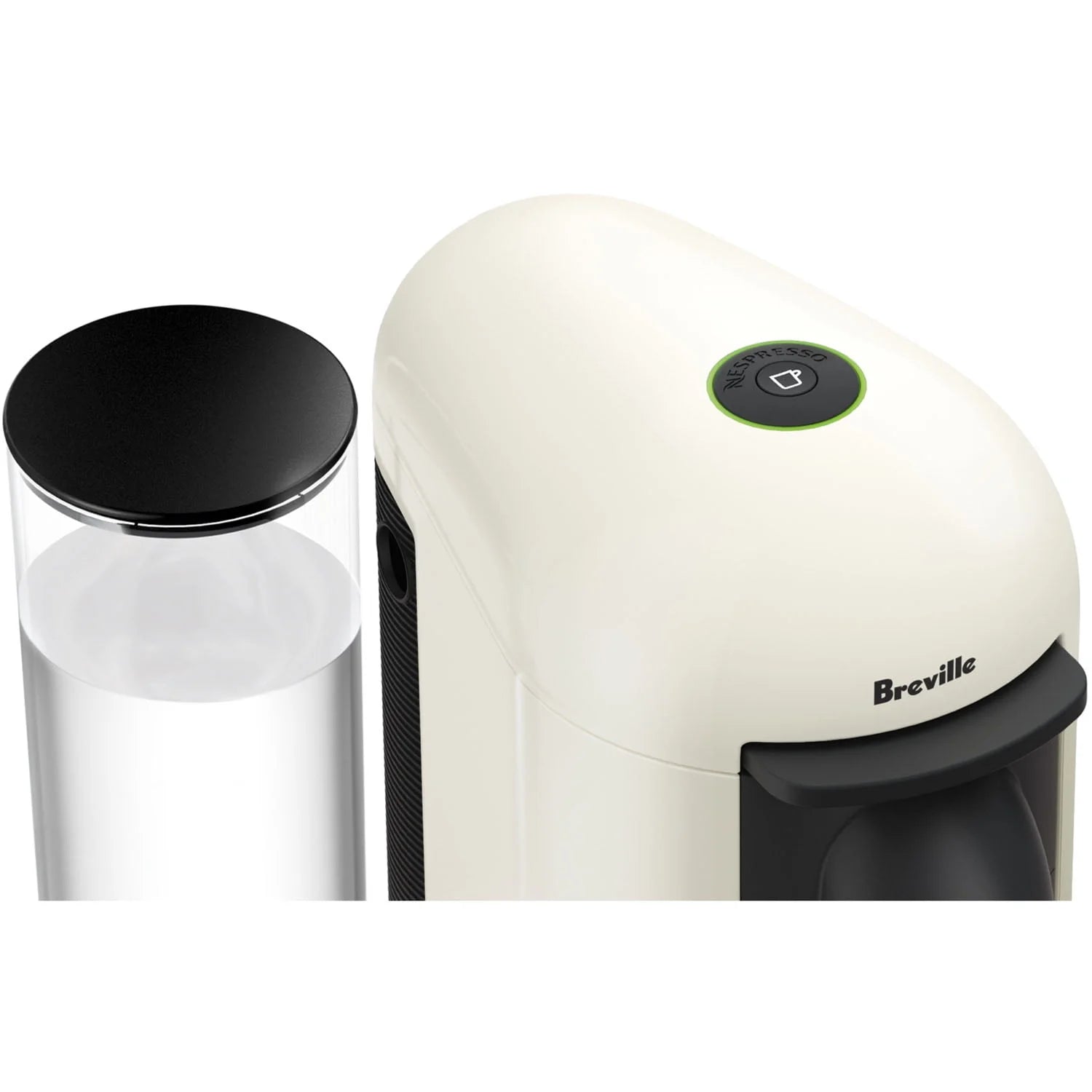 Nespresso VertuoPlus Coffee and Espresso Maker by Breville with Aeroccino, White W184