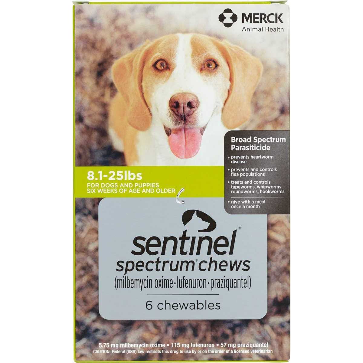 Sentinel Spectrum for Dogs T218