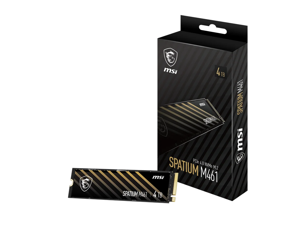 MSI M461 4TB PCIe 4.0 x4 Internal Solid State Drive (SSD) E349558
