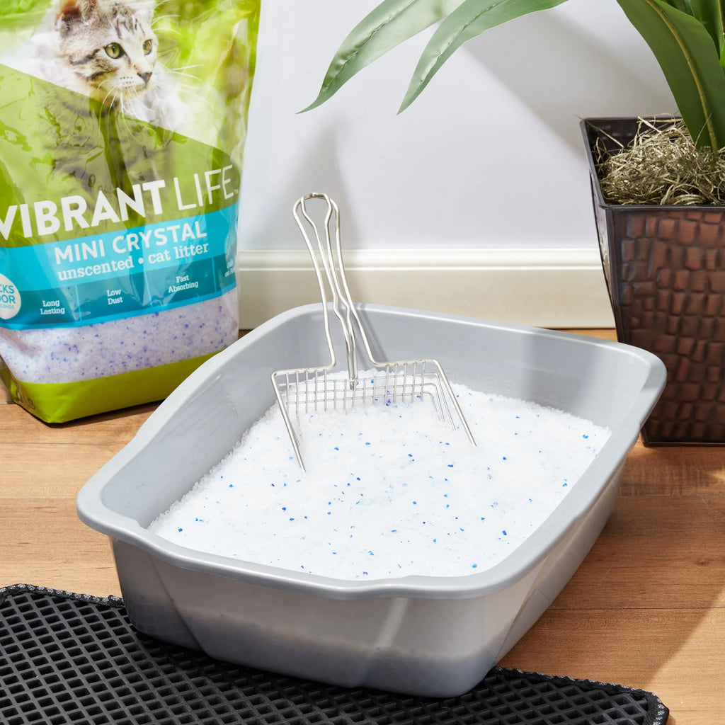 Vibrant Life Mini Crystal Unscented Cat Litter, 8 lb Z939