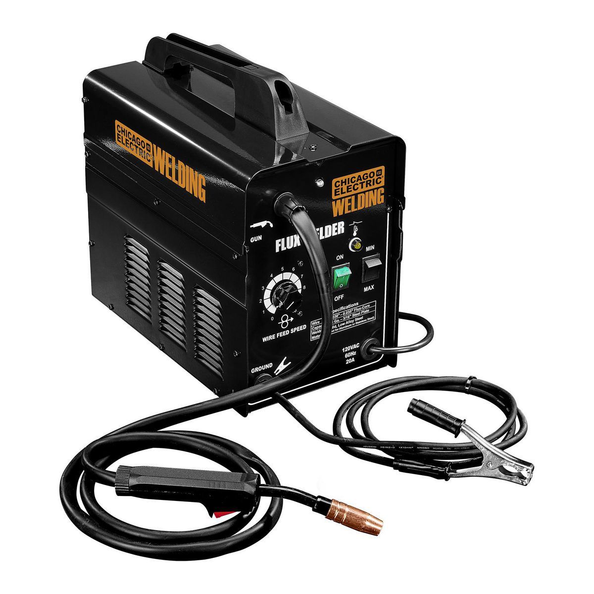 CHICAGO ELECTRIC Flux 125 Welder O42375