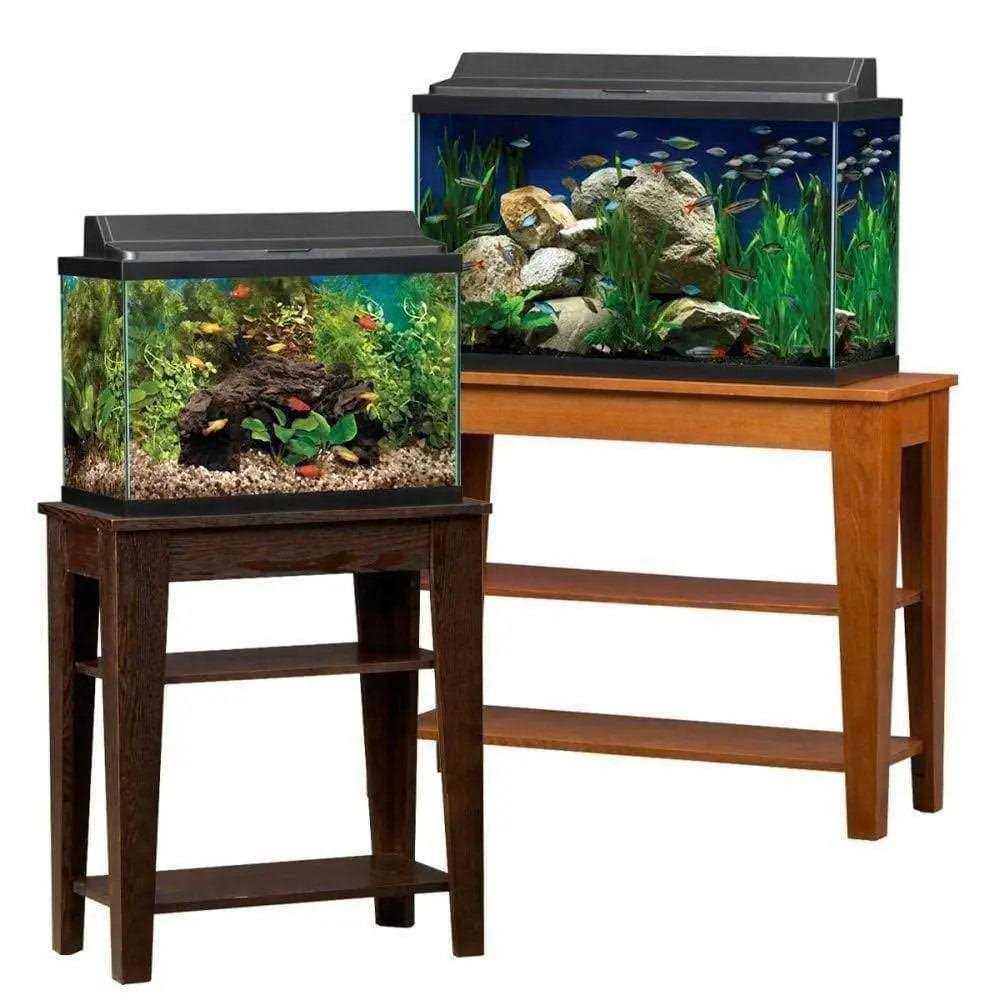 Aqueon Aquarium Black Fluorescent Deluxe Full Hood L7890