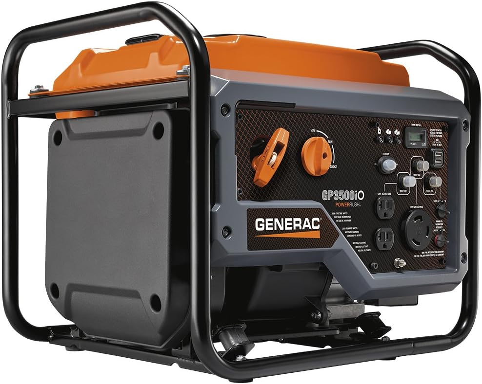 Generac GP3500iO Inverter Generator - 3500 Starting Watts, RV Ready I499