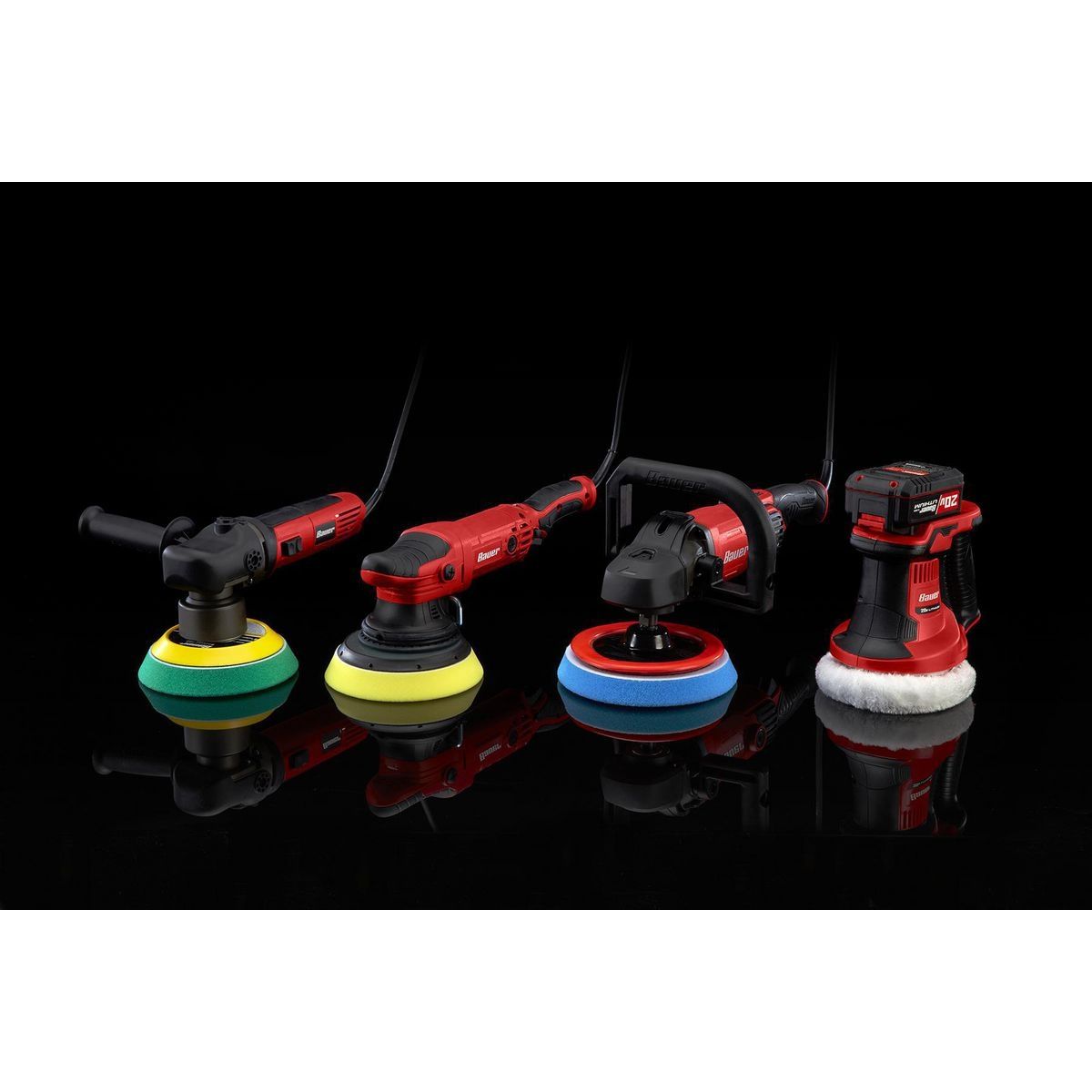 BAUER 20V Cordless 6 in. Compact Orbital Polisher/Buffer Tool Only V629