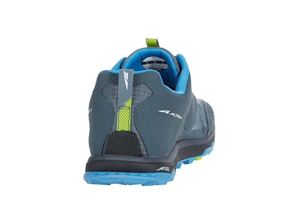 Altra Lone Peak 5 Wide 10 Blue/Lime Men's N8645