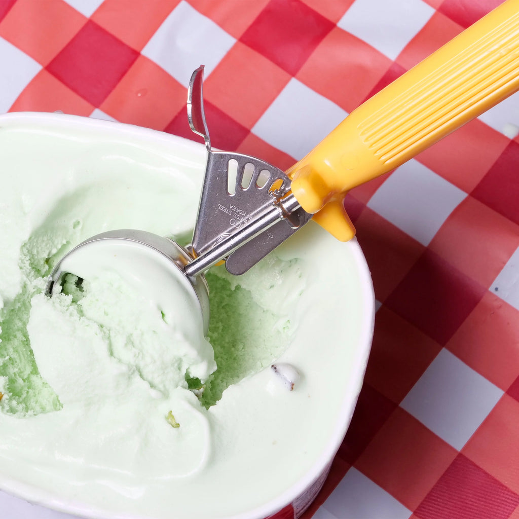 Stainless Steel Ice Cream Scoop with Trigger Lever, 3 Pack D95612
