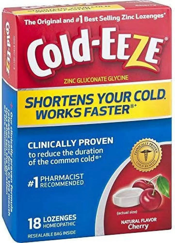 Cold-EEZE Cold Remedy Sugar Free Lozenges Wild Cherry 5 Pack P14820