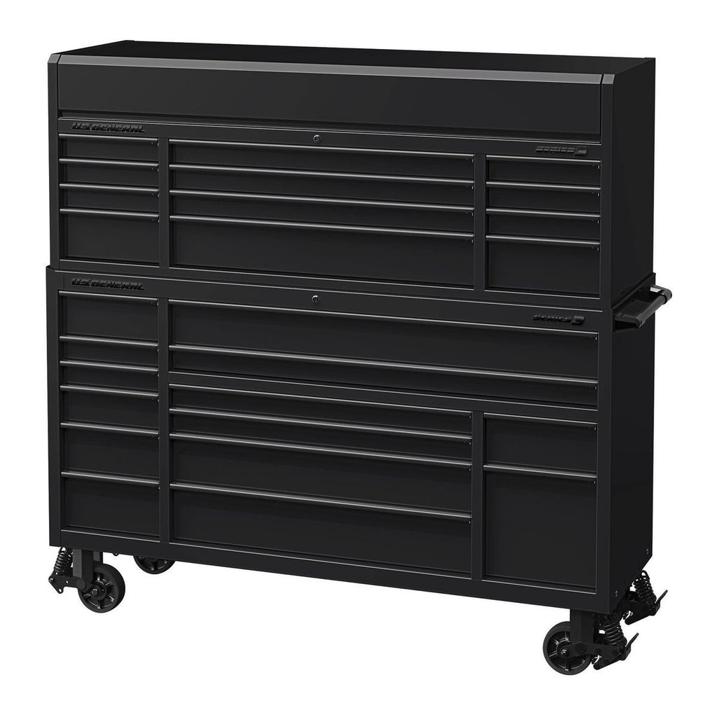 U.S. General 72 in. Triple-Bank Roll Cab, Series 3, Slate Gray V981709