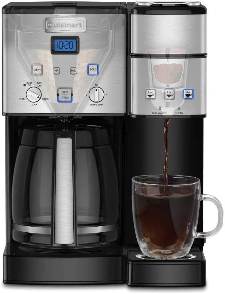 Cuisinart Coffee Center™ 12 Cup Coffeemaker and Single-Serve Brewer Q452154
