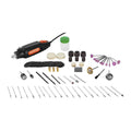 WARRIOR 0.7 Amp Rotary Tool Kit, 80-Piece