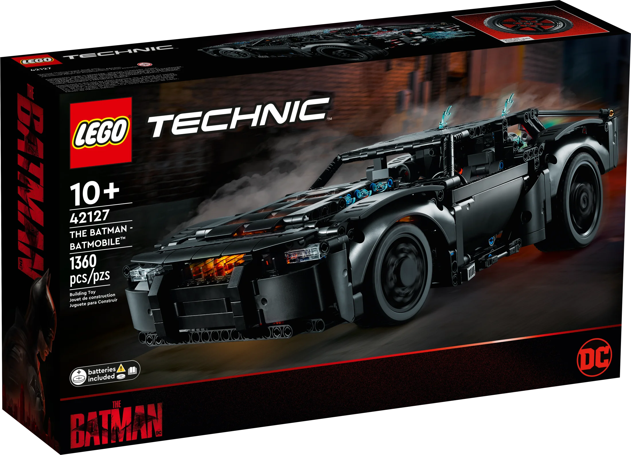LEGO Technic THE BATMAN BATMOBILE 42127 Building Toy Set V64361