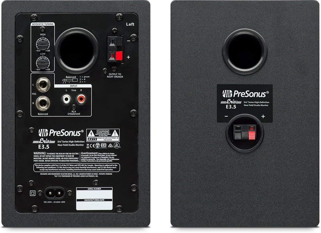 Presonus AudioBox 96 Studio Audio Interface with Eris E3.5 Monitors and HD7 Headphones D3993