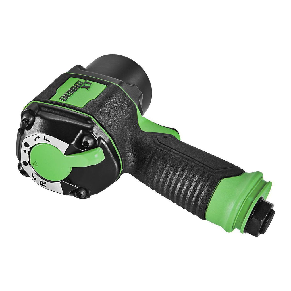 EARTHQUAKE XT 1/2 in. Supercompact Air Impact Wrench, Twin Hammer, 1000 ft-lbs W966370