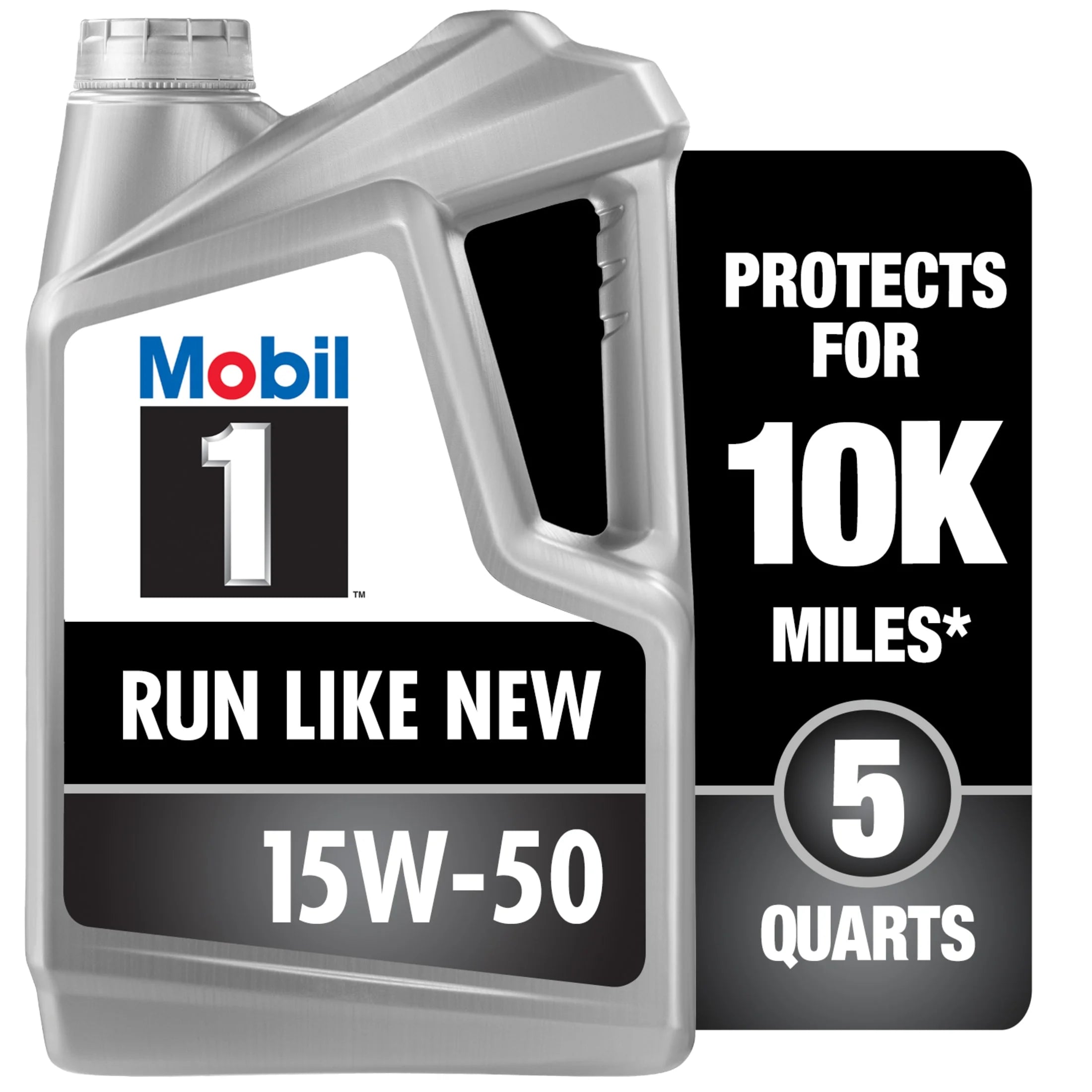 Mobil 1 Advanced Full Synthetic Motor Oil 15W-50, 5 Quart C5556