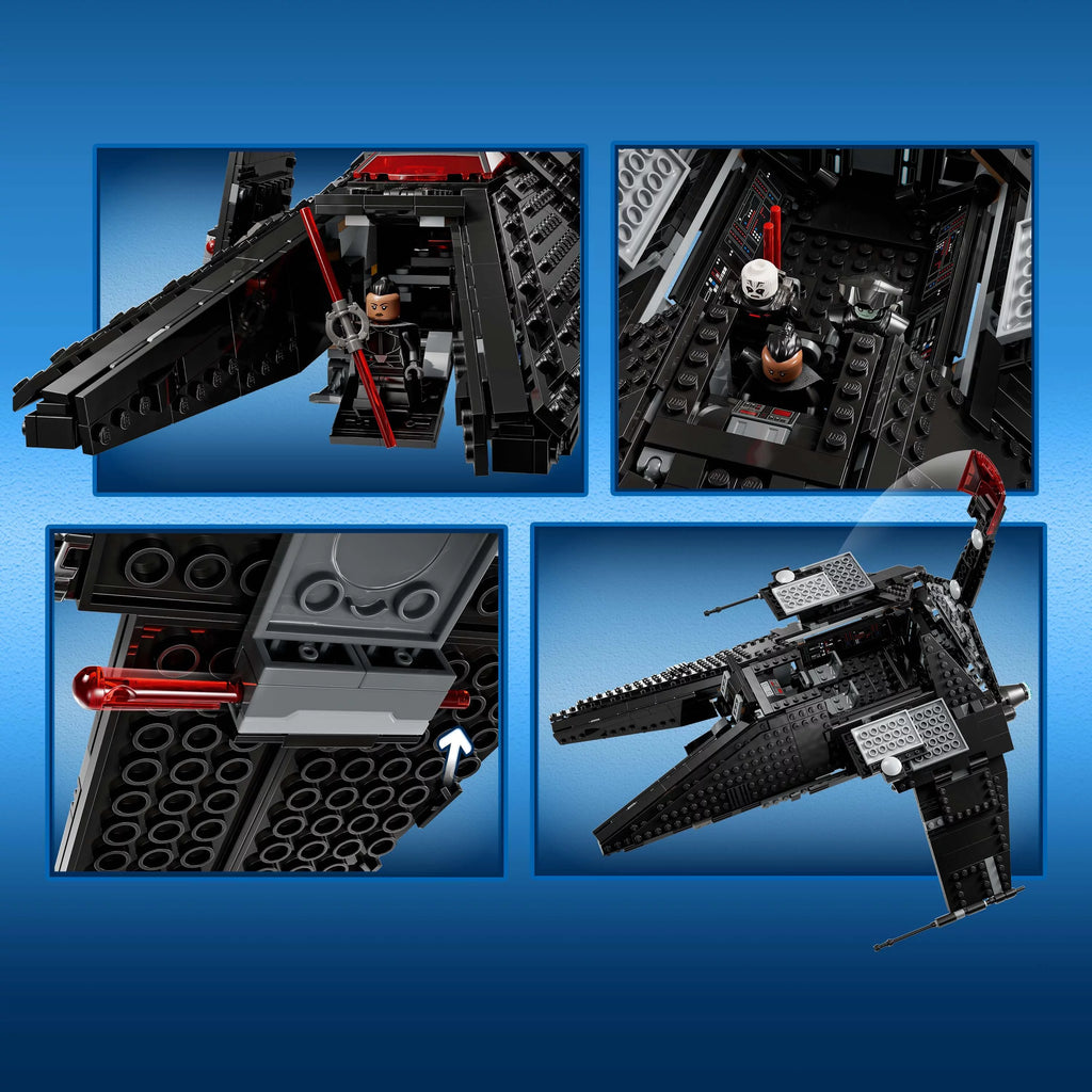 LEGO Star Wars Inquisitor Transport Scythe 75336 Buildable Starship with Ben Kenobi Minifigure O279308