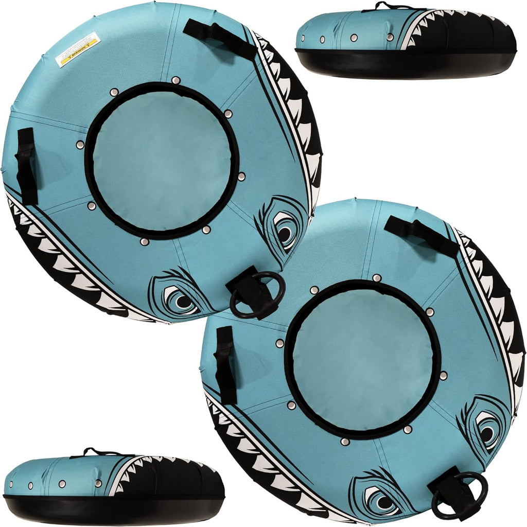 SNOWI™ Snow Monster Heavy Duty Inflatable Snow Sled for Adults & Kids Q11891