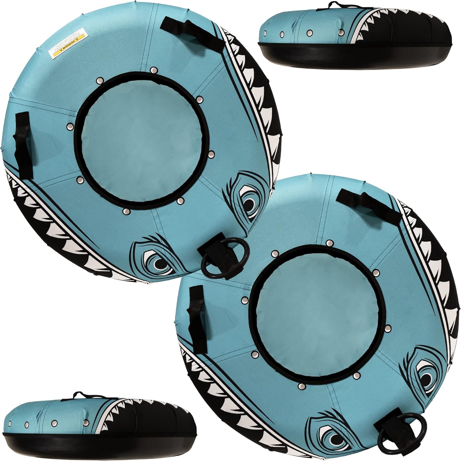 SNOWI™ Snow Monster Heavy Duty Inflatable Snow Sled for Adults & Kids Q11891