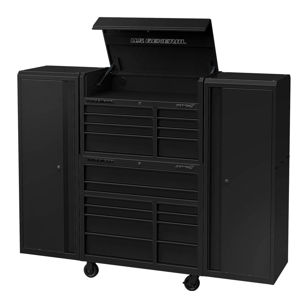 U.S. General 42 in. Top Chest, Series 3, Black E847
